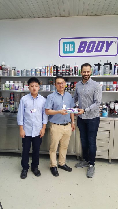 Visit  HB BODY in Greece Date  9-14 July  2017